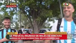 Paraguay se llena de hinchas por la Final Sudamericana