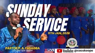 2nd Sunday Service || 11th January, 2026