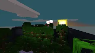 Я закрыл игроков в лесу в MultiCraft.