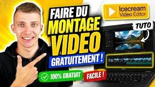 FAIRE DU MONTAGE VIDEO GRATUITEMENT ! TUTO Icecream Video Editor