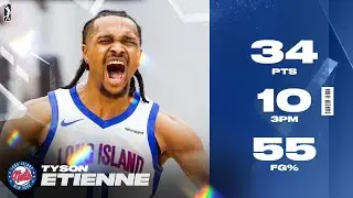 Tyson Etienne Was UNREAL: 34 PTS, 10 3PM & Game-Winning Shot!