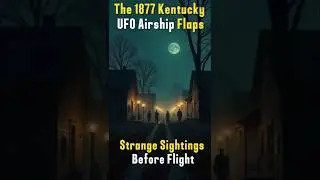 The 1877 Kentucky UFO Airship Flap  | Strange Sightings Before Flight