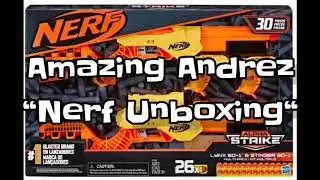 Amazing Andrez NerfToy Unboxing | Nerf Alpha Strike Lynx SD-1 and Stinger SD-1 Multi-pack Toy