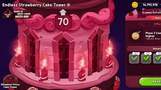 Endless Strawberry Cake Tower floor 70 guide. f2p Cookie Run Kingdom.