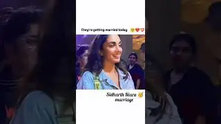 they are getting 07-02-2023 married today 💝🔥🥳🥳#kiaraadvani 🥳#shadi #sidkiarashadi #shidharthmalhotra