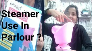 Facial Steamer Review l Demo l How to use steamer l vaporizer Review