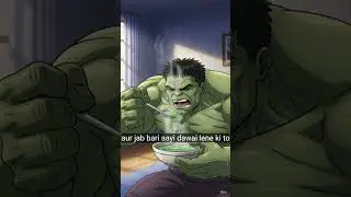 #shorts Hulk हुआ बीमार #viral #ytshorts #viralvideo #trending #reels #new #marvel