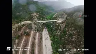 Extreme Bridge Run in Bad Weather | DJI Avata 2