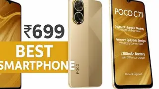 Poco c71 under ₹6999 bast smart phone 📱6GB RAM 128ROM