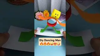 Create Your Own AMAZING Dancing Man Paper Craft! 🔥🔥🔥👌😍