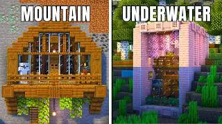 Minecraft | 3 SIMPLE Starter Houses!