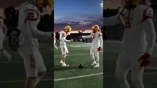 Football brotherhood handshake high school athletes