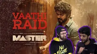 Vaathi Raid Song REACTION!! | Master| Thalapathy Vijay | Anirudh | Lokesh Kanagaraj