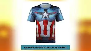 Top 10 Compression Captain America T-Shirts You Can Find Online
