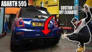 INSANE ONE OFF ABARTH 595 EXHAUST *1 OF 1*