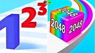 JELLY RUN 2048 vs NUMBER MASTER || Epic Brain Odyssey || Epic Android gameplay walkthrough || #0164