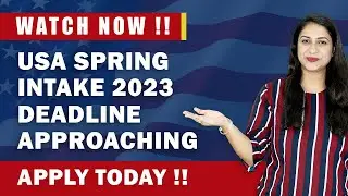 US Spring Intake Deadline | Computer Science Courses in USA | Study in USA 2023