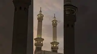 اذان المغرب في المسجد الحرام