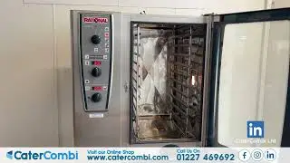 Газовая комбинированная духовка Rational Combi Master Plus с 10 решетками &mdash; CaterCombi Asset 3636