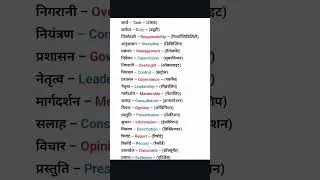 📚📘✨Important English Words with Hindi Meaning | Daily Use Vocabulary 📝 #shortsfeed #viral #shorts