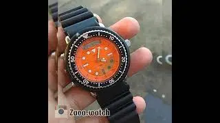 Seiko Vintage Arnie H558-500A Rare  Orange Dial Analog Digital Diplay Release 1980's