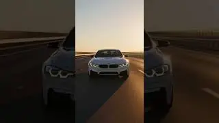 #WhiteBMW#BMWHighway#SunriseDrive#CarCinematic#LuxuryCars#AIVideo#YouTubeShorts#CarShorts#4KCars