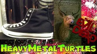 Artwork Shoes Evil Dead Deer