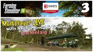 Multiplayer LIVE on Kinlaig with RustyMoney & Friends / Ep 3