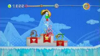 Frigid Fjords | Kirby's Epic Yarn Walkthrough 