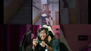 😭Escape From Evil Nun Gone Wrong 😱 #granny #grannyescape #gamerbaemahi #shorts
