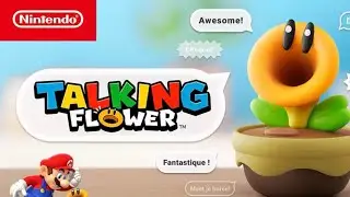 Nintendo Mario Wonder: Talking Flower Overview Trailer (eng)