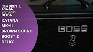 BOSS KATANA BROWN SOUND, DELAY & BOOST AMP