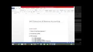 SAP IS-OIL AND GAS Training demo