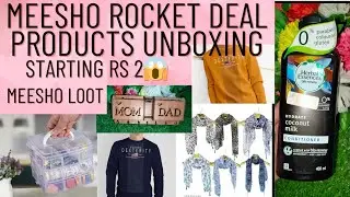 Meesho 9rs sale products unboxing|| Meesho rocket deal products|| Meesho loot 😱