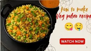 Secret Masala Veg Pulao | Restaurant Taste at Home😋🍲🍚