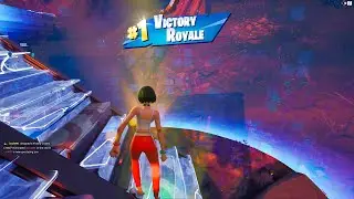 EVIE SKIN+HARLEY HITTER FORTNITE Solo Gameplay w/ VIBRANT VIBIN' Emote #EpicPartner