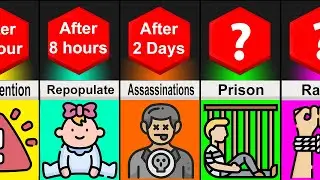 Timeline Comparison: What If You Were The Last Male On The Planet