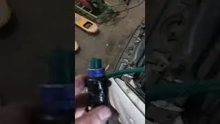 sprawdzanie szczelności dolotu BMW dymem