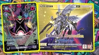 This Box is BROKEN! Digimon Infernal Ascension EX6 Unboxing!
