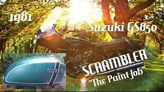 Suzuki GS850 SCRAMBLER Motorcycle Build #4 