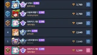 2026-01-31, 2/1 센 시 무투장 마레나 6,7일차 ( Guadian Tales Master Arena / Shen Xi Martial Arts field 6,7days)