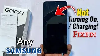 Исправление проблемы с Samsung Galaxy: не включается и не заряжается, черный экран