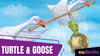 Turtle & Goose - Kids Story | CUDENTS | Educational Games | Quizzes | Rhymes | Stories | Kids
