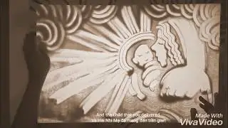Mary did you know - Sand Art by Naughty Merman