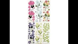 Martha Stewart Crafts Millinery Flower Sticker Kit