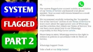 Our system flagged your account activity as a violation || Taseer Prince || Part Two