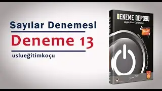 Sayılar Konu Denemeleri, DENEM 13, Acil Yayınları #tytmatematik #özelders