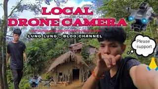 Local DRONE CAMERA 📷 Bamboo drone, @lunglung_blog channel 🎋.... 