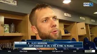 Alex Gordon says changes in approach have led to September success