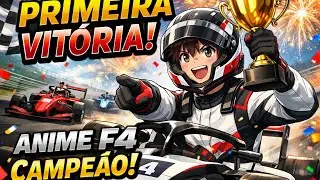 Anime F4: Primeira Vit&oacute;ria no Campeonato Oficial!!#anime #formula4 #corrida #vitoria #animebr #f4pro